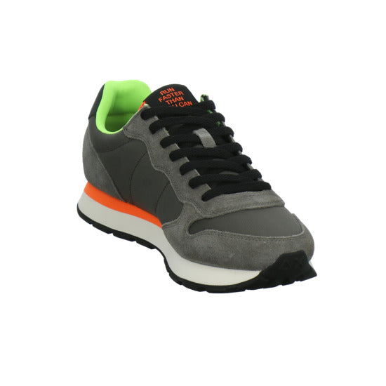SUN68 Sneaker Herren Tom Fluo Anthrazit