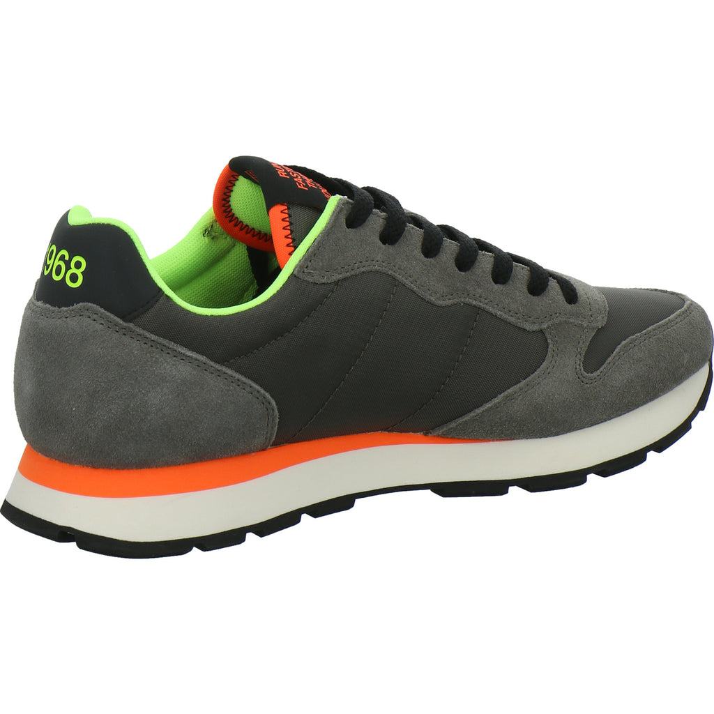 SUN68 Sneaker Herren Tom Fluo Anthrazit