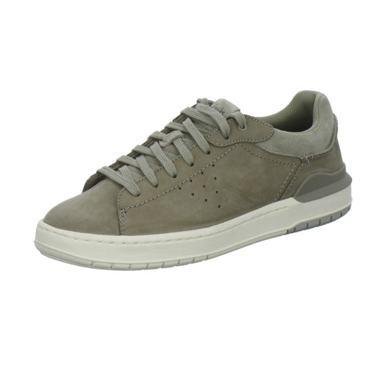 Clarks Courtlite 2 Run Schnürhalbschuhe Hellgrau - 360° Ansicht
