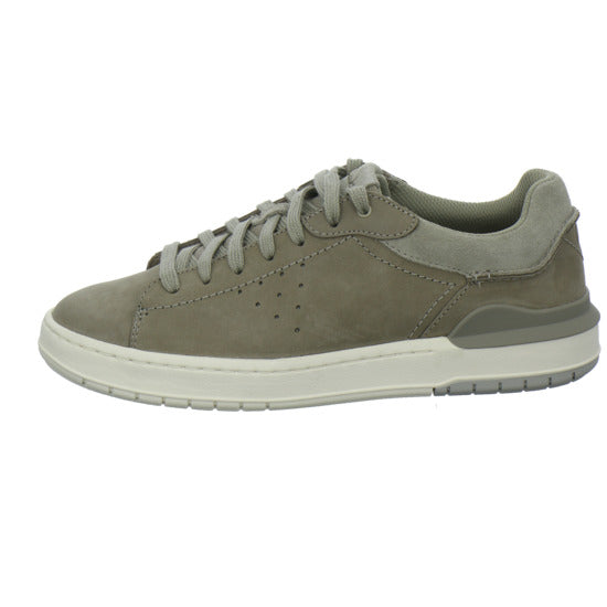 Clarks Courtlite 2 Run Schnürhalbschuhe Hellgrau - 360° Ansicht