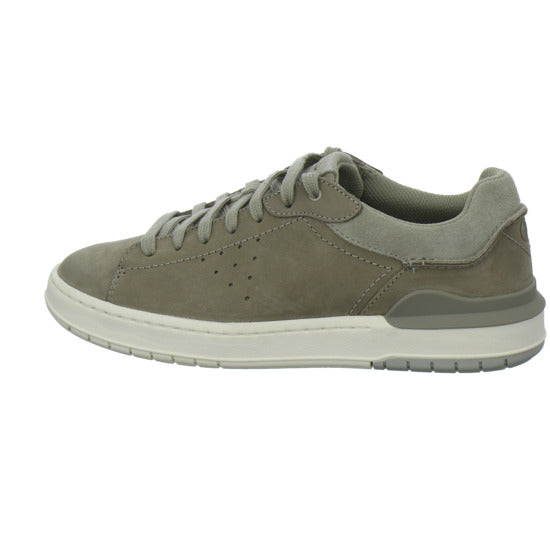 Clarks Courtlite 2 Run Schnürhalbschuhe Hellgrau - 360° Ansicht