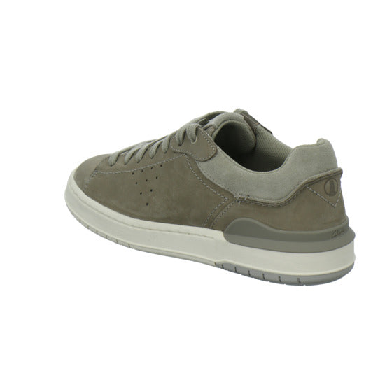 Clarks Courtlite 2 Run Schnürhalbschuhe Hellgrau - 360° Ansicht
