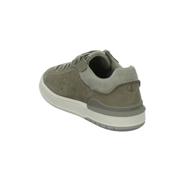 Clarks Courtlite 2 Run Schnürhalbschuhe Hellgrau - 360° Ansicht