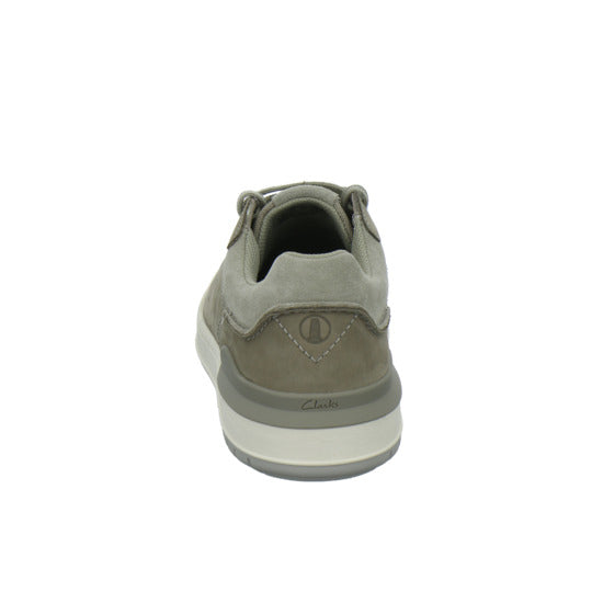 Clarks Courtlite 2 Run Schnürhalbschuhe Hellgrau - 360° Ansicht