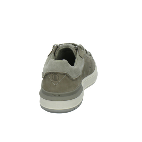 Clarks Courtlite 2 Run Schnürhalbschuhe Hellgrau - 360° Ansicht