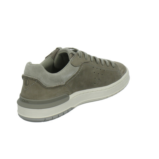 Clarks Courtlite 2 Run Schnürhalbschuhe Hellgrau - 360° Ansicht