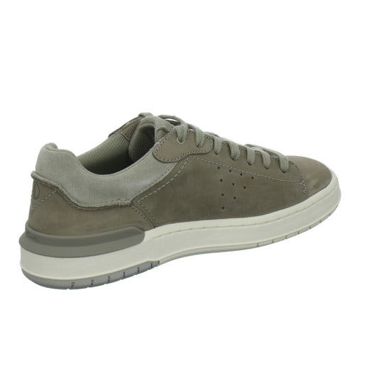 Clarks Courtlite 2 Run Schnürhalbschuhe Hellgrau - 360° Ansicht