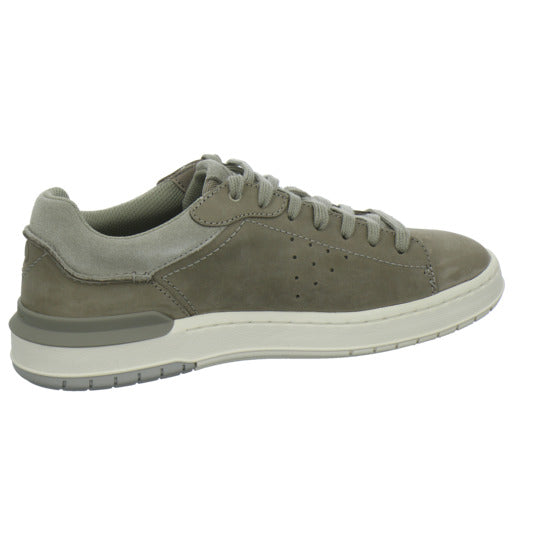 Clarks Courtlite 2 Run Schnürhalbschuhe Hellgrau - 360° Ansicht