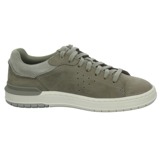 Clarks Courtlite 2 Run Schnürhalbschuhe Hellgrau - 360° Ansicht