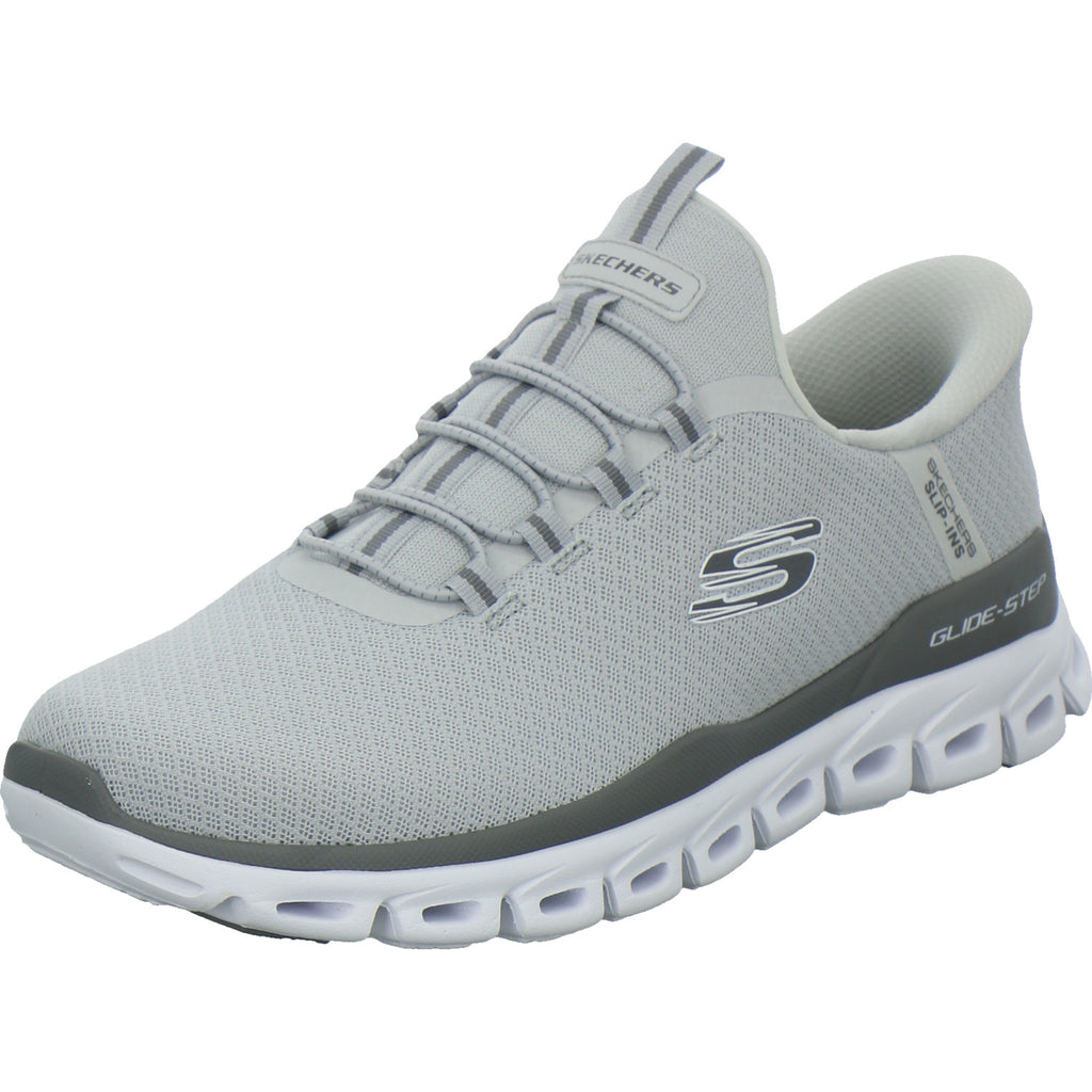 Skechers Sneaker Herren SLIP INS GLIDE STEP Hellgrau