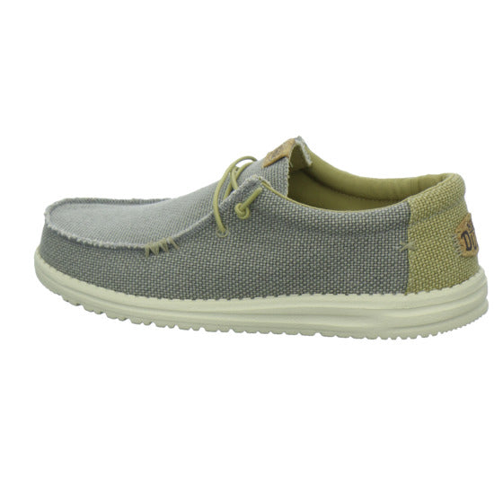 Hey Dude Sneaker Herren Wally Braided Hellgrau