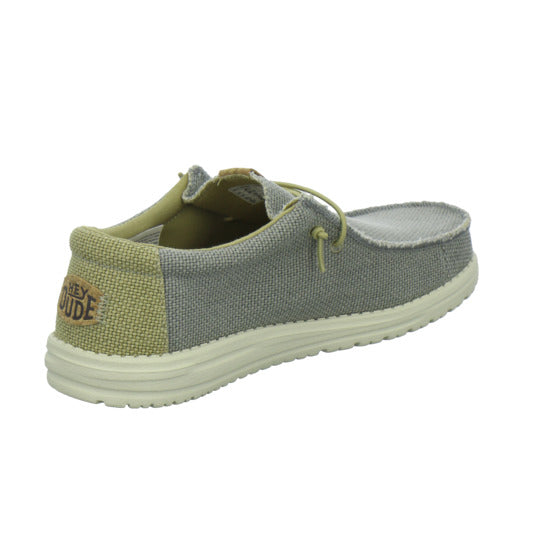 Hey Dude Sneaker Herren Wally Braided Hellgrau