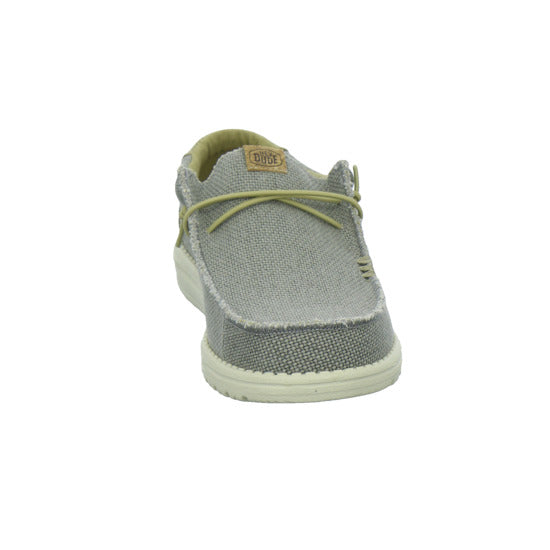 Hey Dude Sneaker Herren Wally Braided Hellgrau