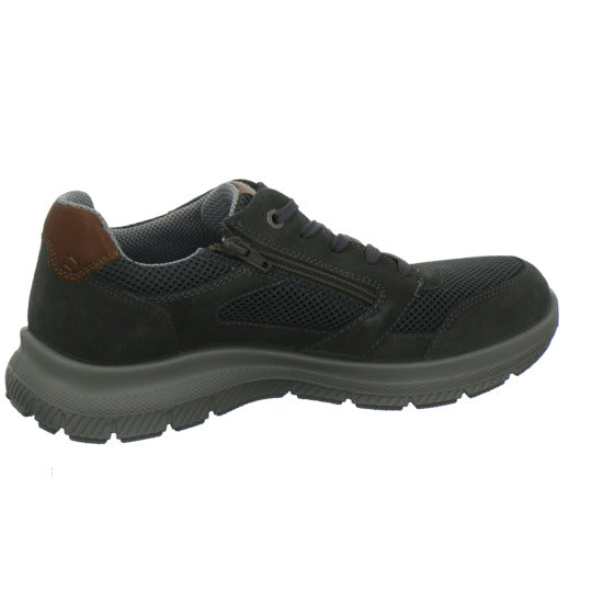 Jomos Schnürhalbschuhe Grau-kombi - 360° Ansicht