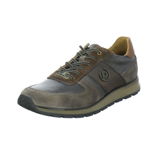 Bugatti Classic Ivo Schnürhalbschuhe Grau-kombi
