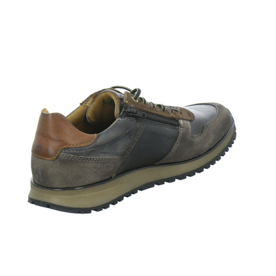 Bugatti Classic Ivo Schnürhalbschuhe Grau-kombi
