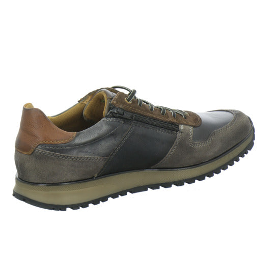 Bugatti Classic Ivo Schnürhalbschuhe Grau-kombi