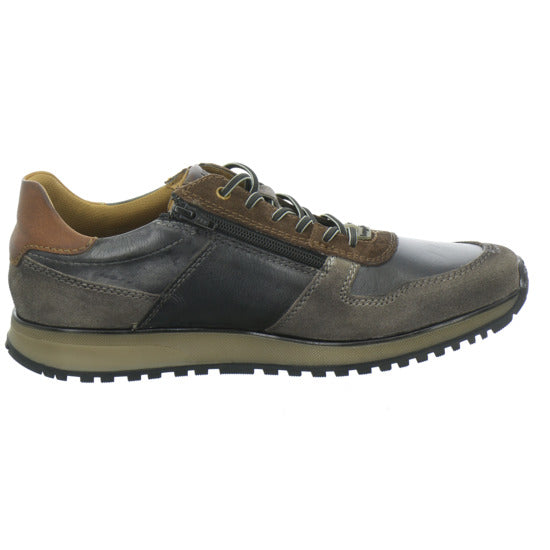 Bugatti Classic Ivo Schnürhalbschuhe Grau-kombi