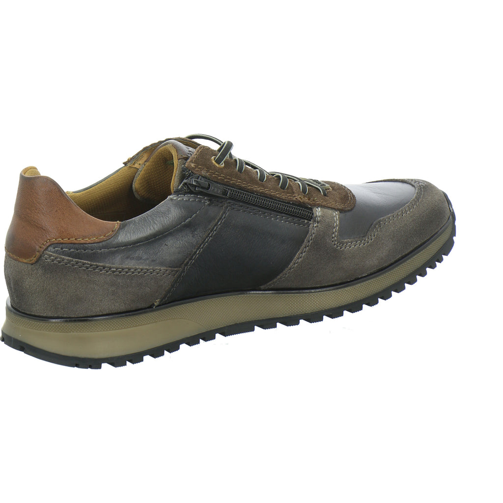 Bugatti Classic Ivo Schnürhalbschuhe Grau-kombi