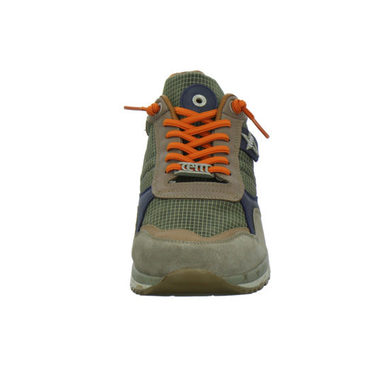 Cetti Schnürhalbschuhe Grün-kombi - 360° Ansicht