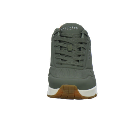 Skechers UNO Schnürhalbschuhe oliv - 360° Ansicht