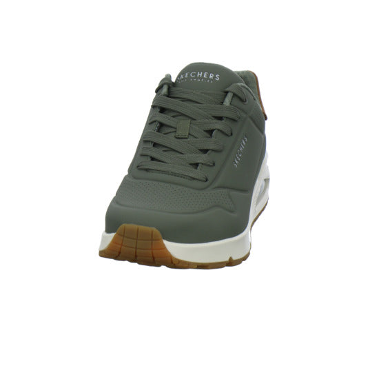 Skechers UNO Schnürhalbschuhe oliv - 360° Ansicht