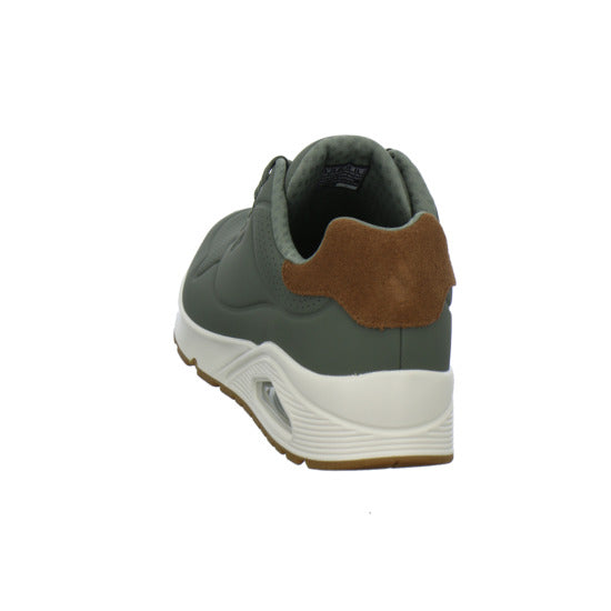 Skechers UNO Schnürhalbschuhe oliv - 360° Ansicht