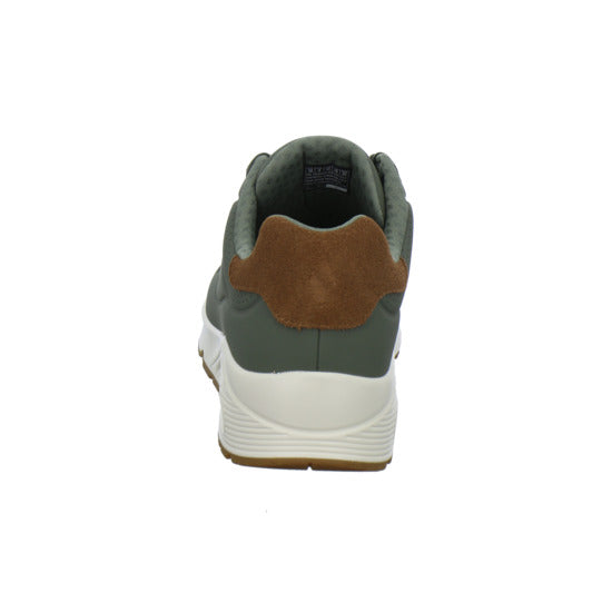 Skechers UNO Schnürhalbschuhe oliv - 360° Ansicht