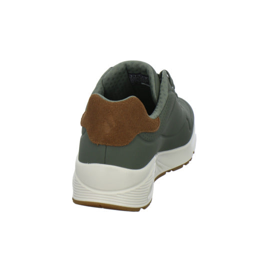 Skechers UNO Schnürhalbschuhe oliv - 360° Ansicht
