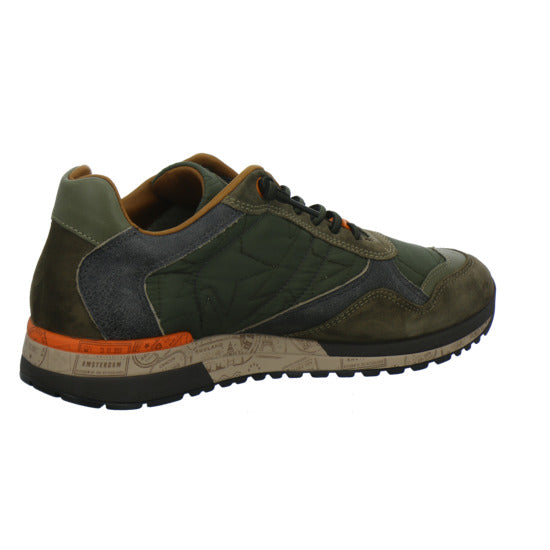 Cetti Schnürhalbschuhe oliv - 360° Ansicht