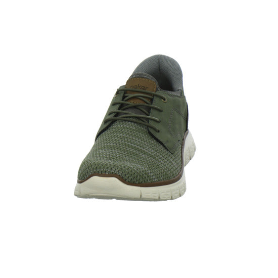 Rieker Schnürhalbschuhe oliv - 360° Ansicht