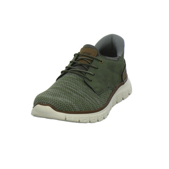 Rieker Schnürhalbschuhe oliv - 360° Ansicht