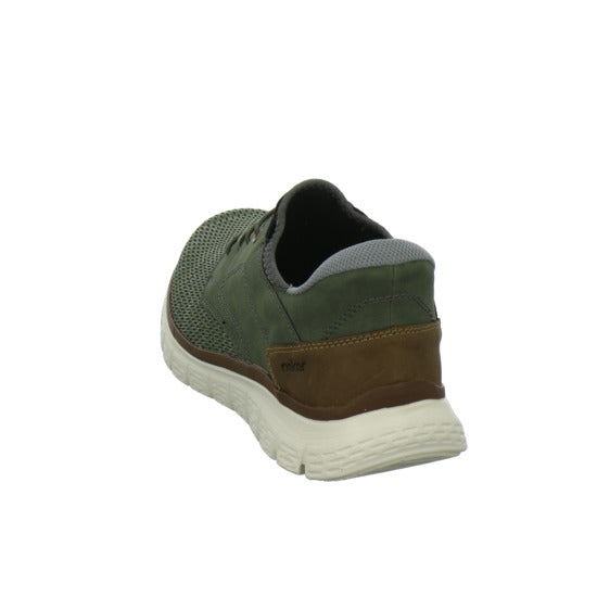 Rieker Schnürhalbschuhe oliv - 360° Ansicht