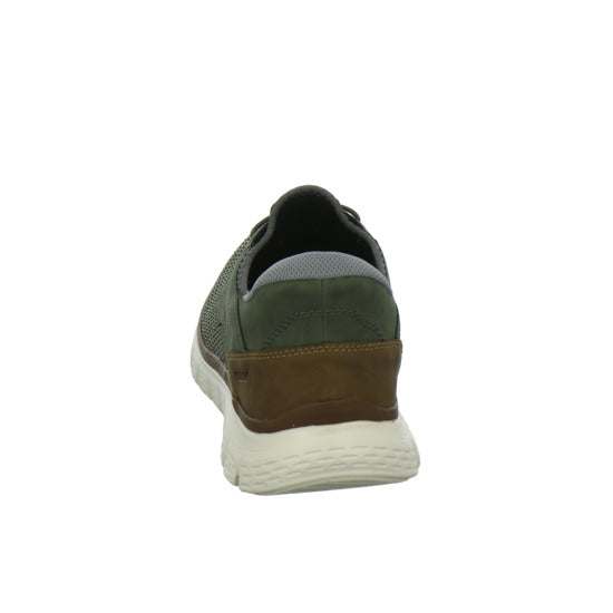 Rieker Schnürhalbschuhe oliv - 360° Ansicht