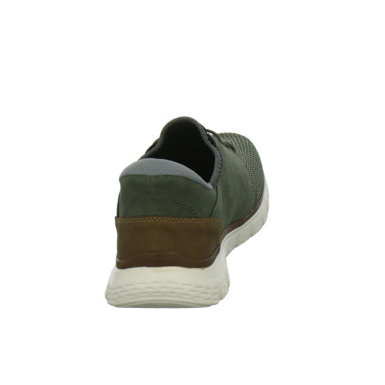 Rieker Schnürhalbschuhe oliv - 360° Ansicht