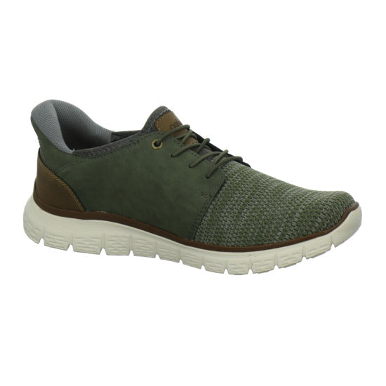 Rieker Schnürhalbschuhe oliv - 360° Ansicht