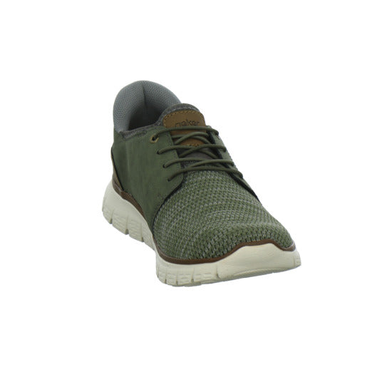 Rieker Schnürhalbschuhe oliv - 360° Ansicht