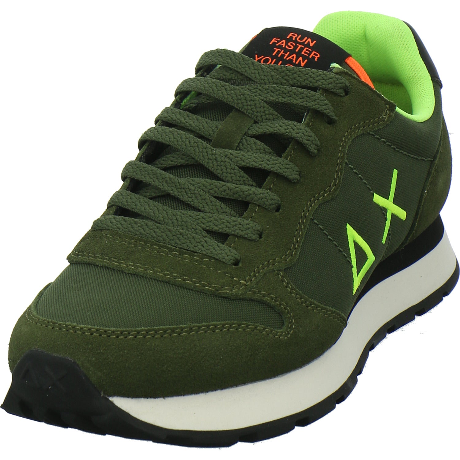SUN68 Schnürhalbschuhe oliv