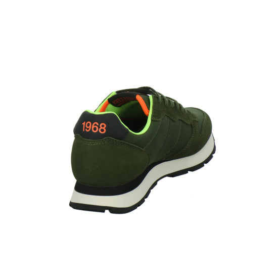 SUN68 Schnürhalbschuhe oliv