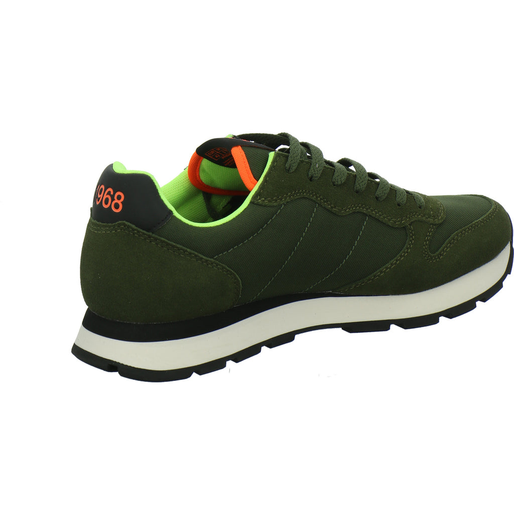 SUN68 Schnürhalbschuhe oliv