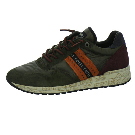 Cetti Schnürhalbschuhe oliv