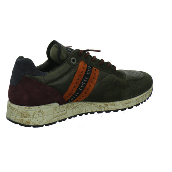 Cetti Schnürhalbschuhe oliv