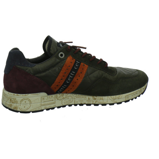 Cetti Schnürhalbschuhe oliv