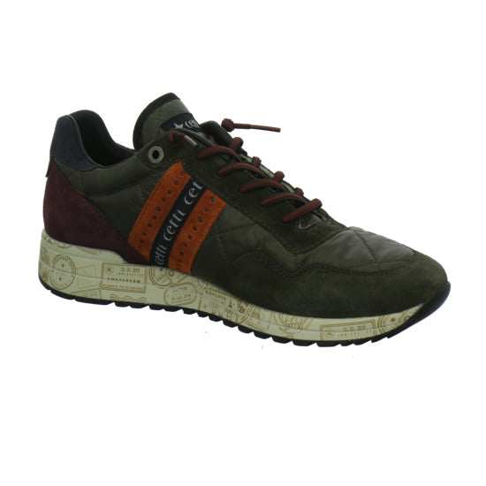 Cetti Schnürhalbschuhe oliv