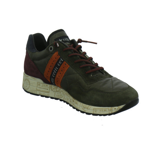 Cetti Schnürhalbschuhe oliv