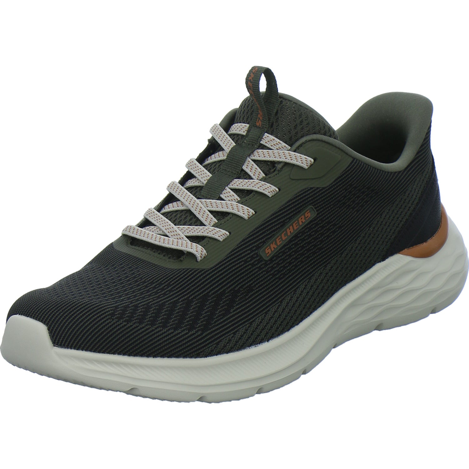 Skechers Sneaker Herren Garner Slip-Ins oliv