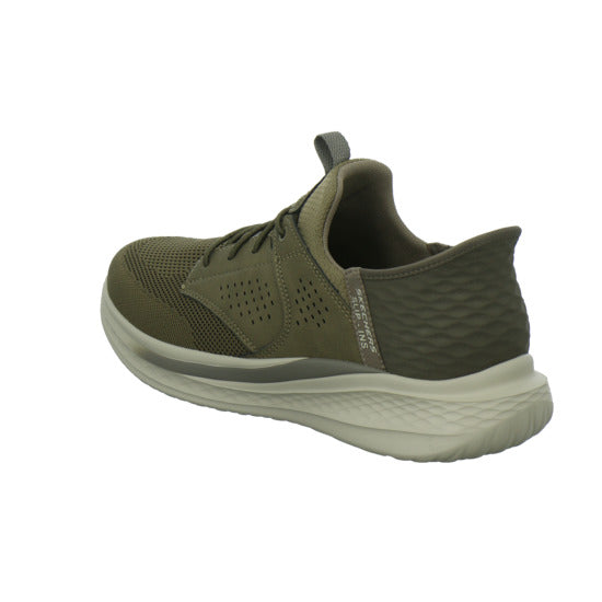 Skechers Sneaker Herren Slip Ins Relaxed oliv