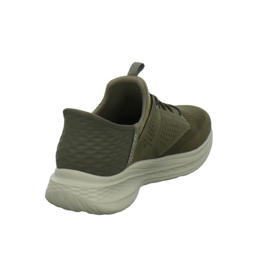 Skechers Sneaker Herren Slip Ins Relaxed oliv