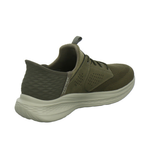 Skechers Sneaker Herren Slip Ins Relaxed oliv