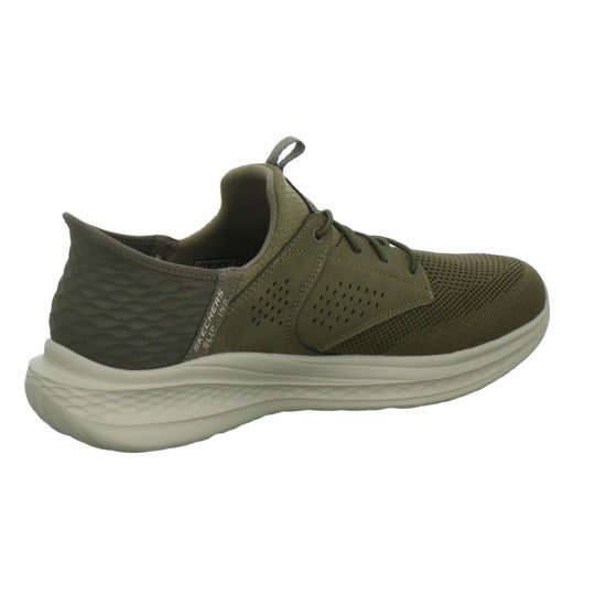 Skechers Sneaker Herren Slip Ins Relaxed oliv